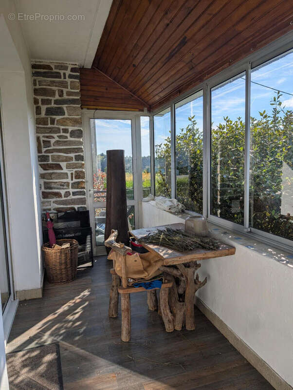 Véranda - Maison à PLOURAY