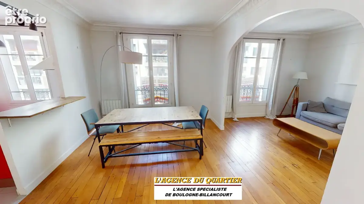 Appartement à BOULOGNE-BILLANCOURT