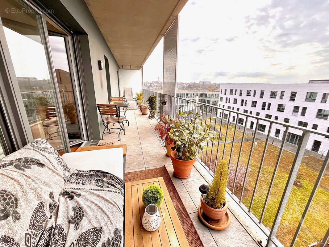 Appartement Metz gare F3 avec terrasse et parking - photo 3