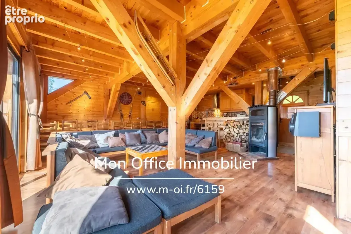 Référence : 7078-MBE. - Chalet 330m² - 28 couchages - Salle Cinéma et Danse - photo 7