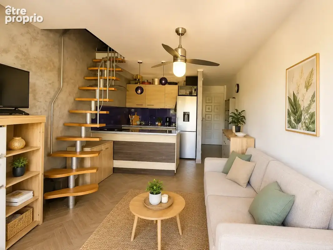 Appartement duplex t3 acces plage + piscine bas du fort - photo 2
