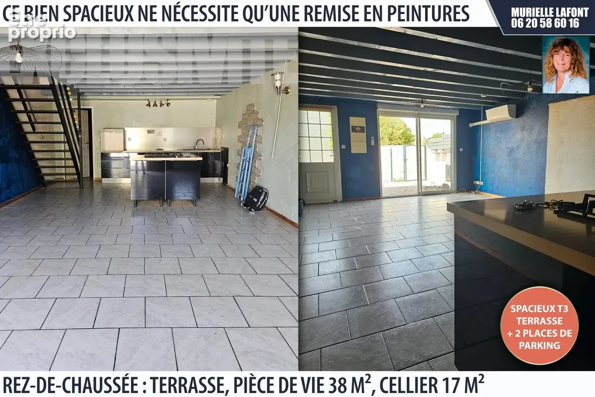 Maison/villa 110 m² + terrasse/cour et parking - photo 8
