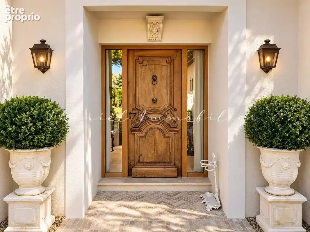 Villa récente de plain-pied à vendre, à 5 minutes du village de Grimaud - photo 3