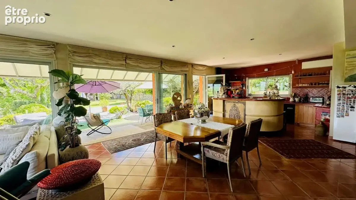 À vendre - superbe propriété villa 192m² terrain 3900m² piscine vues imprenables  mont ventoux  secteur vaison - photo 11