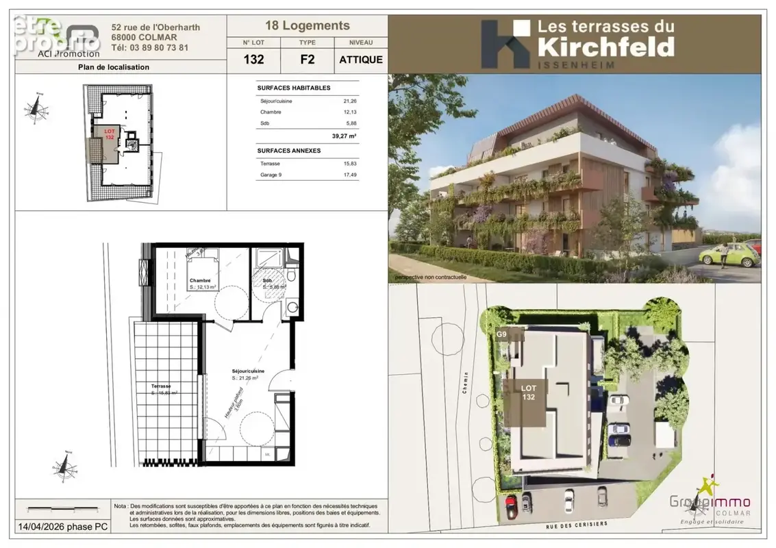 Appartement à ISSENHEIM