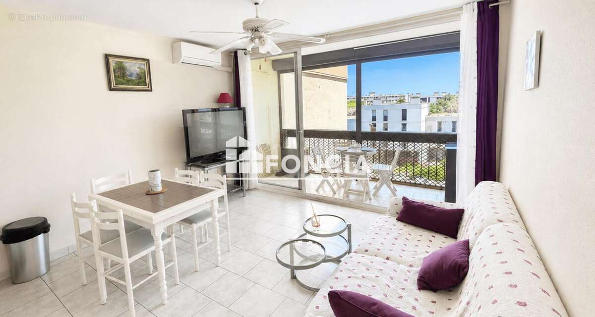 Saint-cyprien plage - t3 52m² dernier étage - terrasse - parking - photo 2