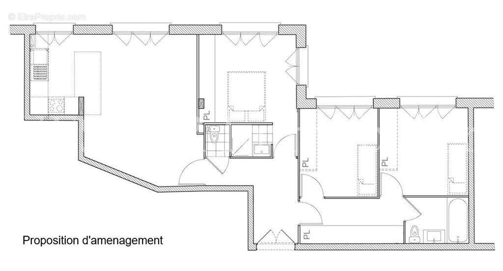 Appartement à PARIS-12E