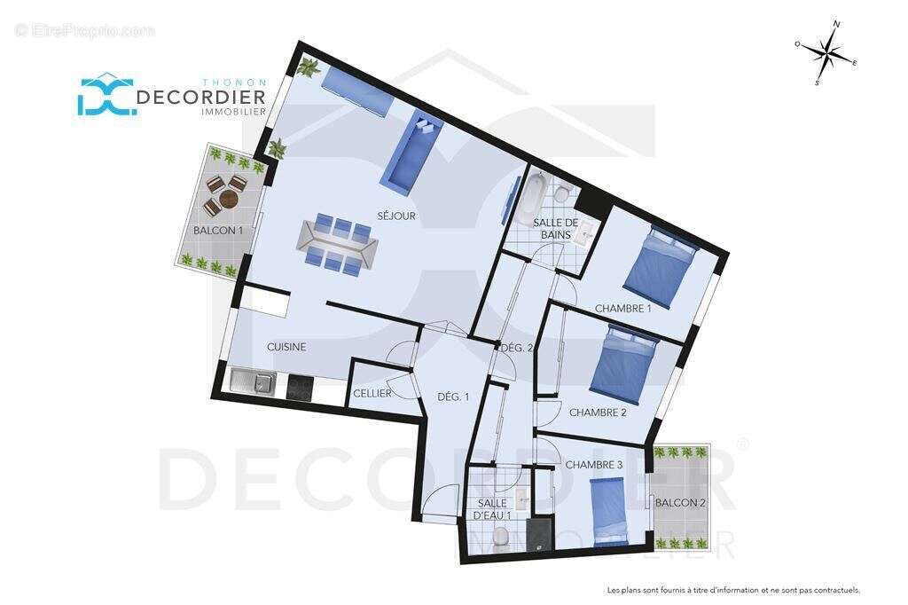 Appartement à THONON-LES-BAINS