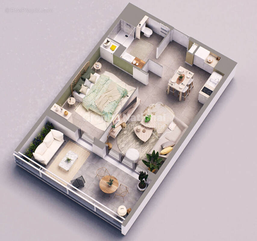 Appartement à CASTRIES