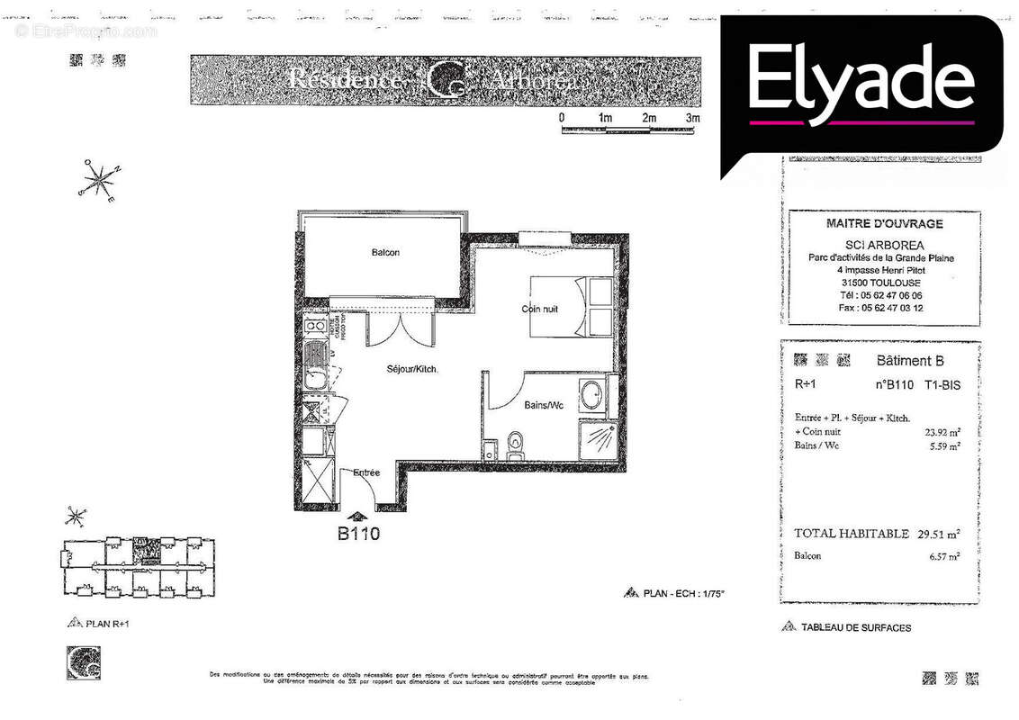 Appartement à BENESSE-MAREMNE
