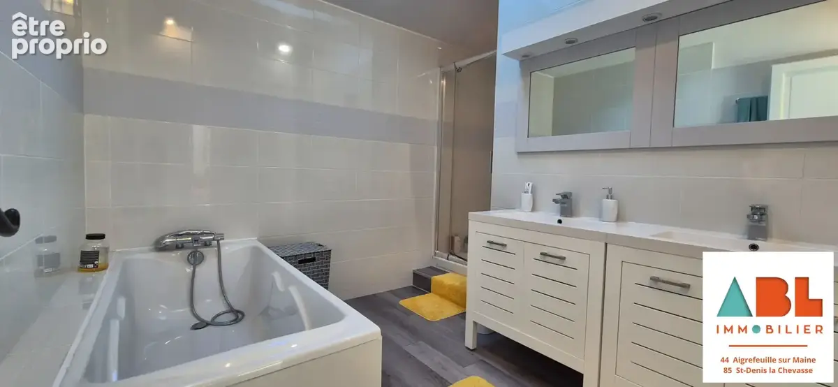 Longère rénovée  107,5 m²  2/3 chambres   terrain 611 m² - photo 6