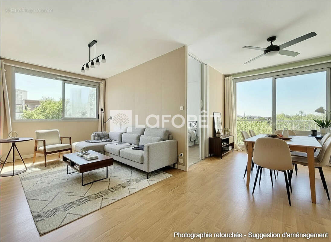 Appartement T2 Angers 51 m2 - photo 3