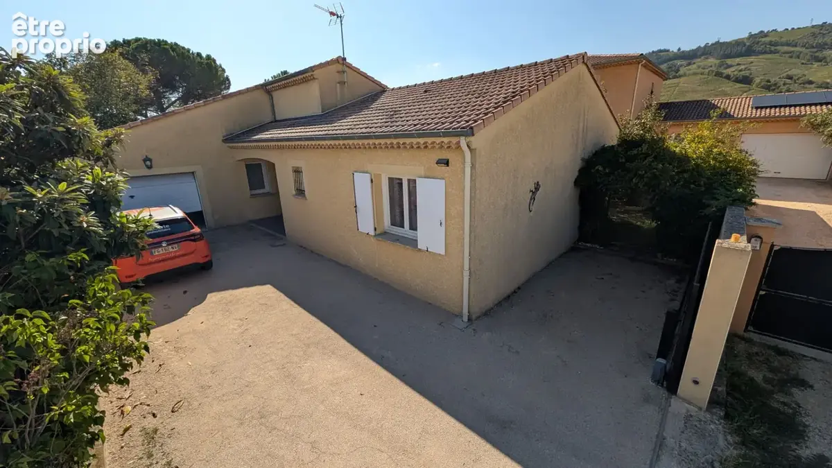 Maison F5 - récente de plein pied  à CORNAS - photo 2