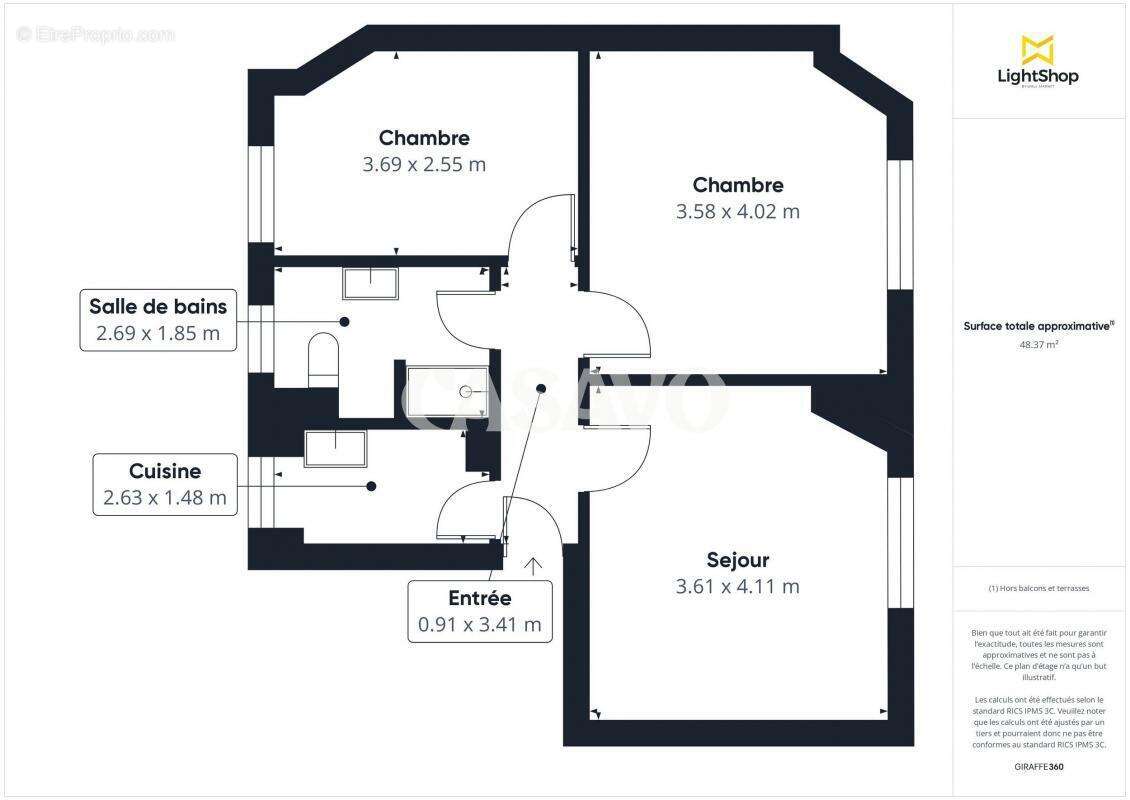 Appartement à ROSNY-SOUS-BOIS