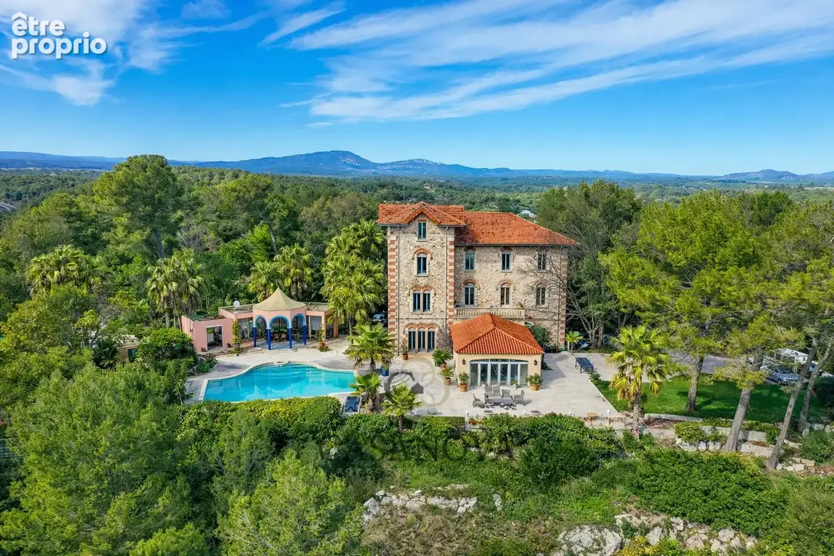 Manoir de caractère du XIXe siècle  721 m² habitables  Domaine de 19 700 m² avec dépendances - SAINT  CLEMENT DE RIVIERE - Aux - photo 2