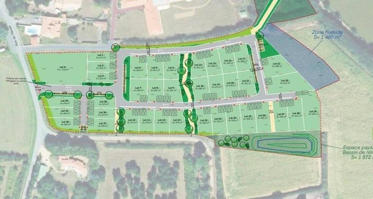 Photo 1 - Terrain à GIVRAND