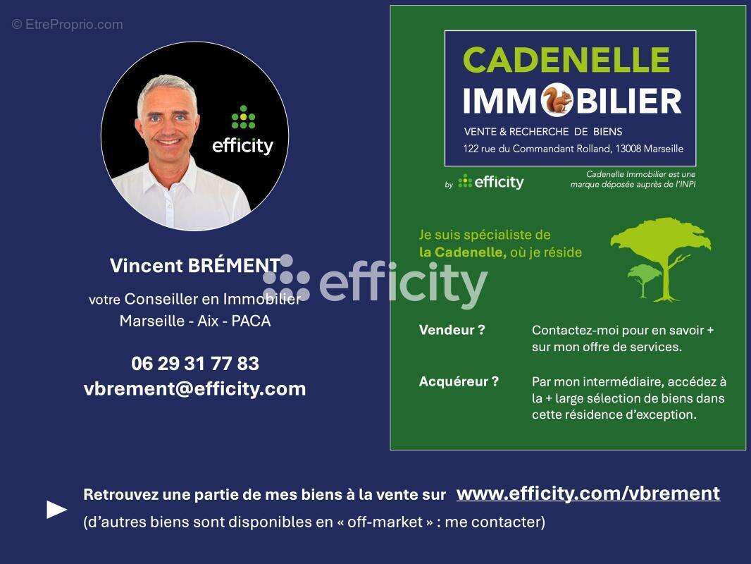 Appartement à MARSEILLE-8E