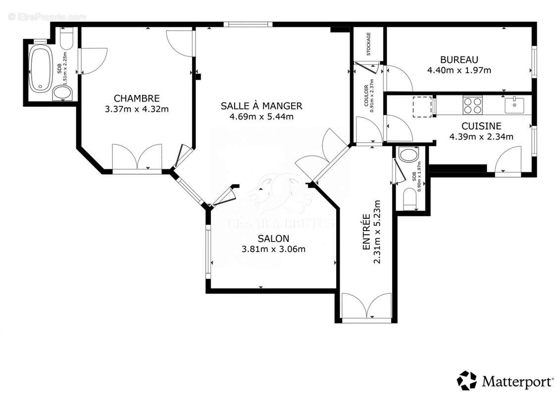 Appartement à ISSY-LES-MOULINEAUX