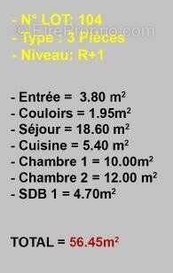 Appartement à LA FERTE-ALAIS