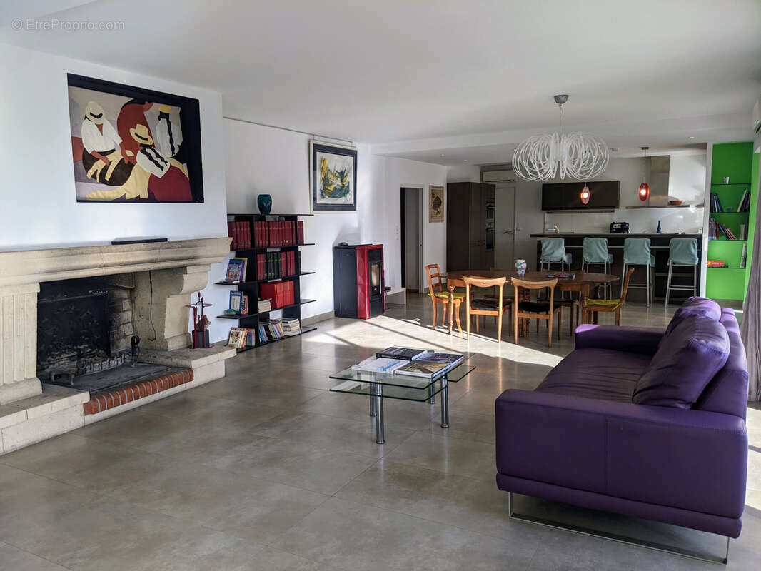 Belle Maison D'architecte de Caractère, 220m2 à vendre à Castelnau le lez sur 2200 m2 de terrain. - photo 19