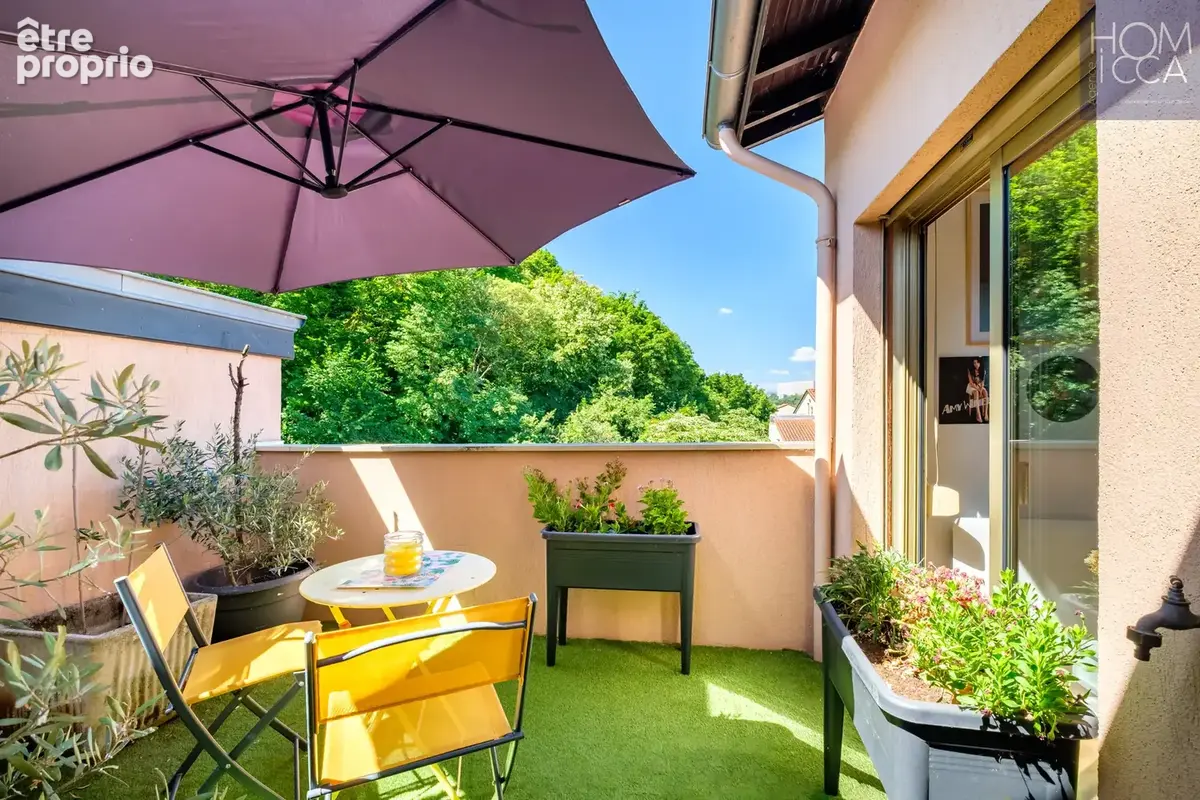 Lyon 4 quais de saone/bois de la caille dernier etage duplex type 5 156m2 4 chambres terrasse balcon - photo 11