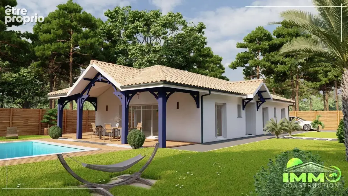 Photo Terrain à Brach au prix de 140 000€