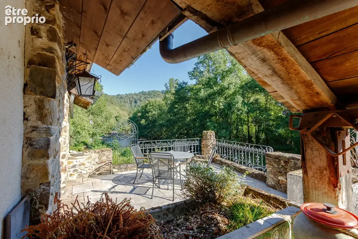 Ancien moulin au bord du Viaur -Vue magnifique sur l'eau - 185 m² habitables - photo 9