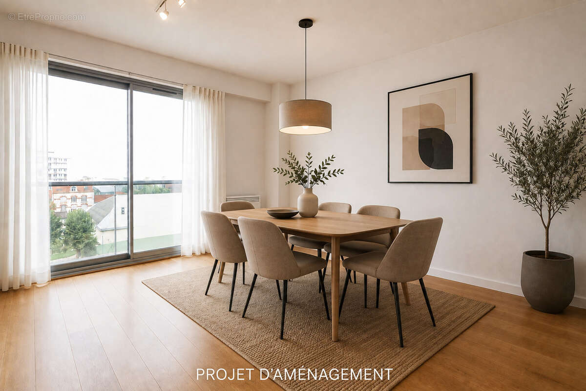 Appart 157 m2, T7, climatisé, balcon, garages, proche centre ville - photo 10