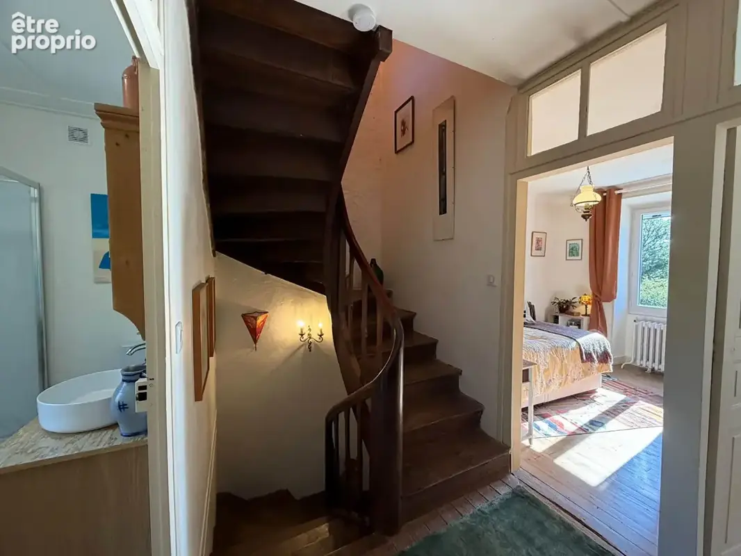 Maison HAUTE-VIENNE - Magnifique corps de ferme en pierre entièrement rénové avec grange et jardin de 3 612 m²essines Sur Gartem - photo 13