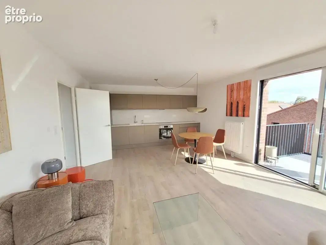 Halluin Appartement récent avec 2 chambres et terrasse 3e et dernier étage - photo 5