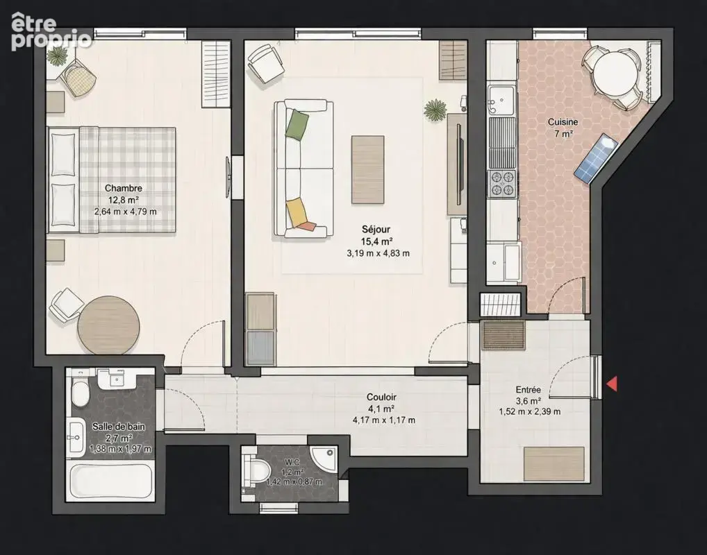 Appartement - photo 15