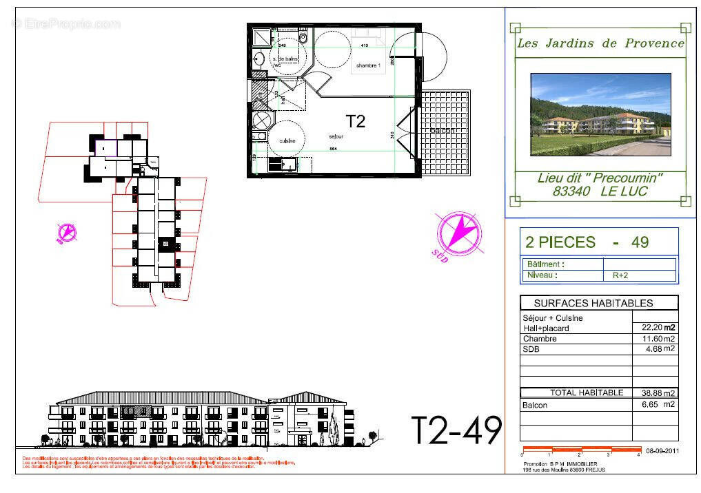Appartement à LE LUC