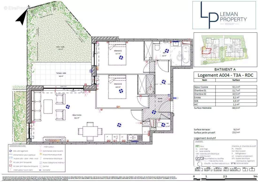 Appartement à DOUVAINE