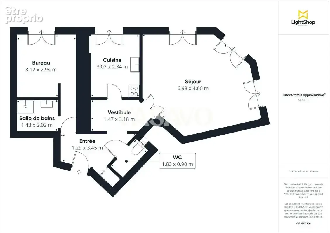 Vente Appartement 2 pièces de 56m² - 75018 Paris - photo 2