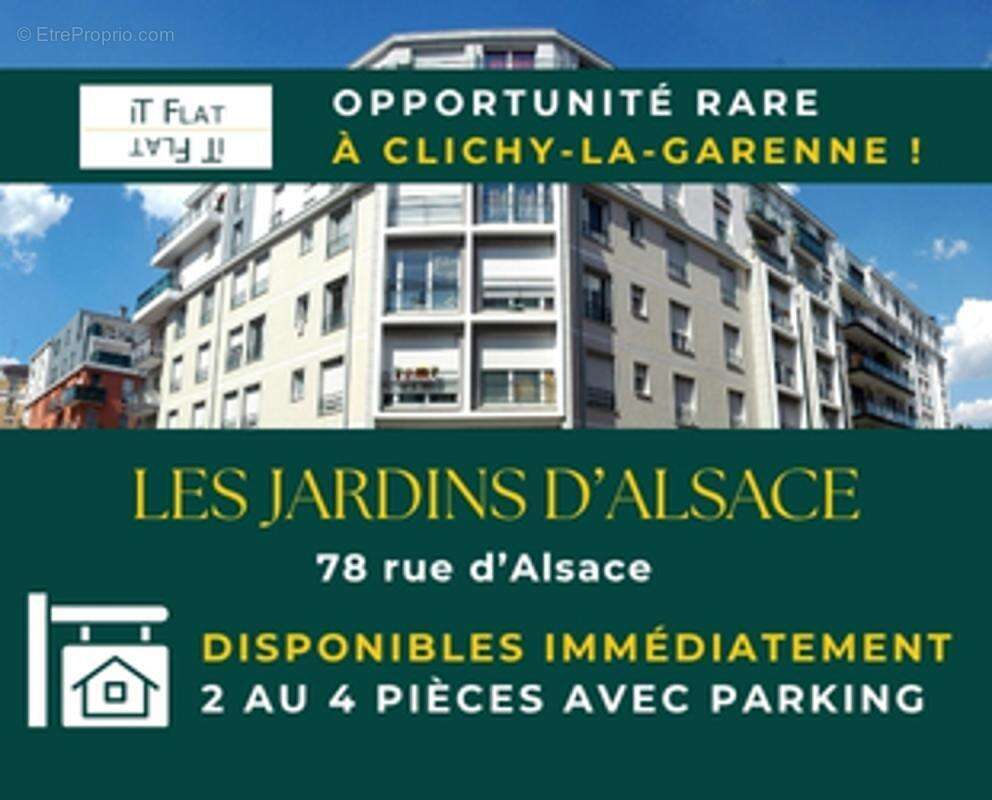 Appartement à CLICHY