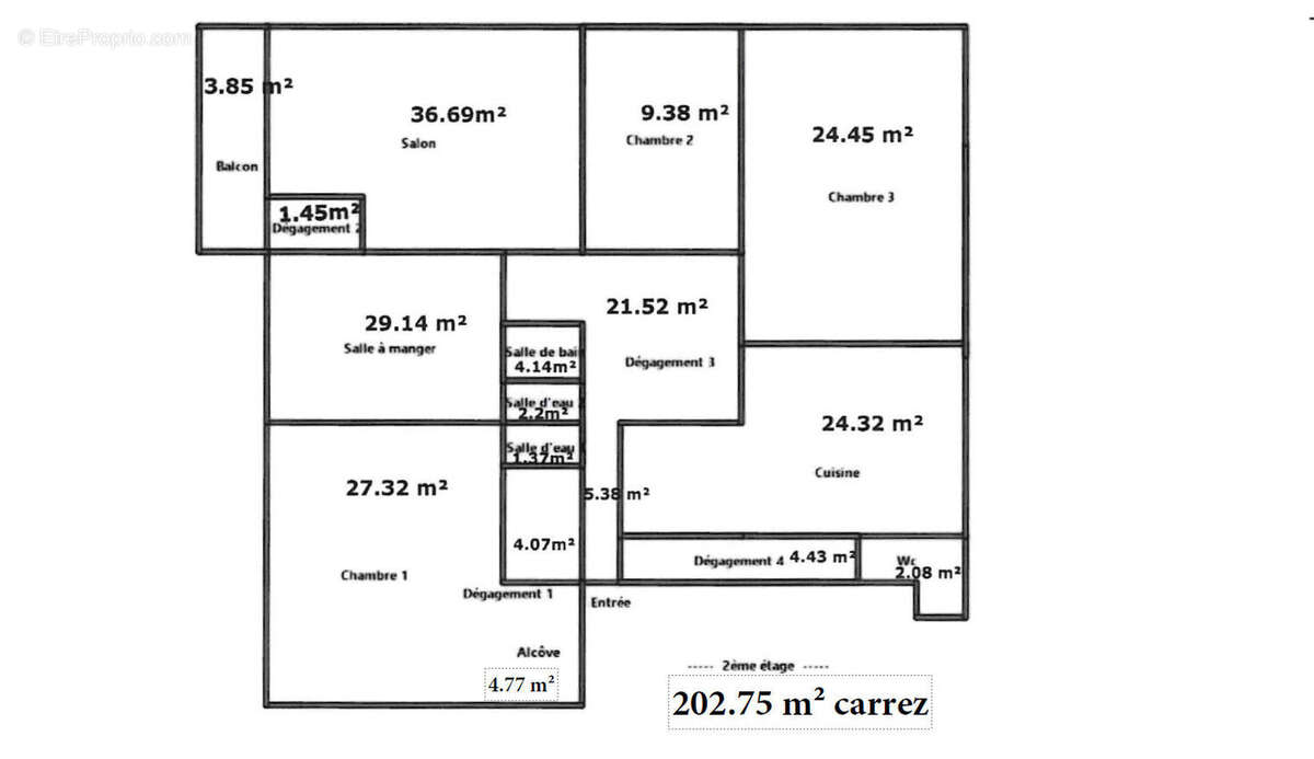 Appartement à LYON-1E