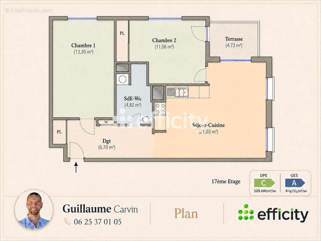 Appartement à MARSEILLE-3E