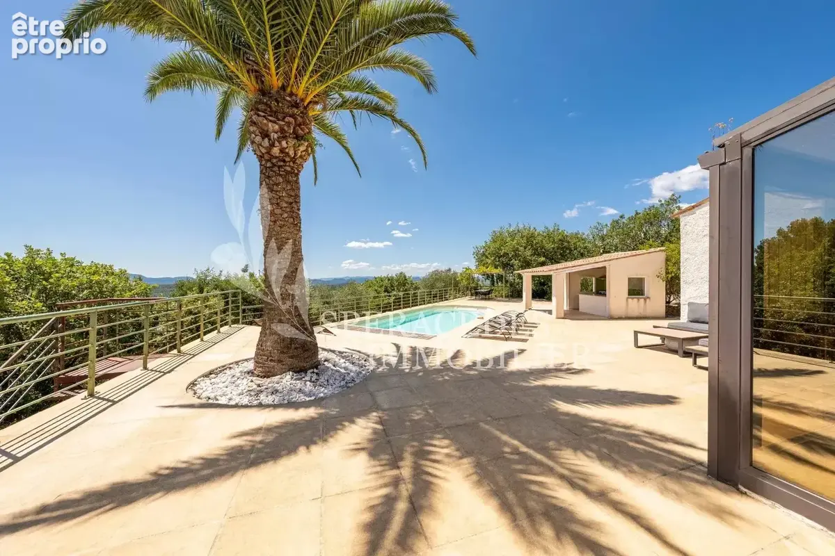 Saint-Cézaire-sur Siagne - Magnifique villa avec vue panoramique - photo 11