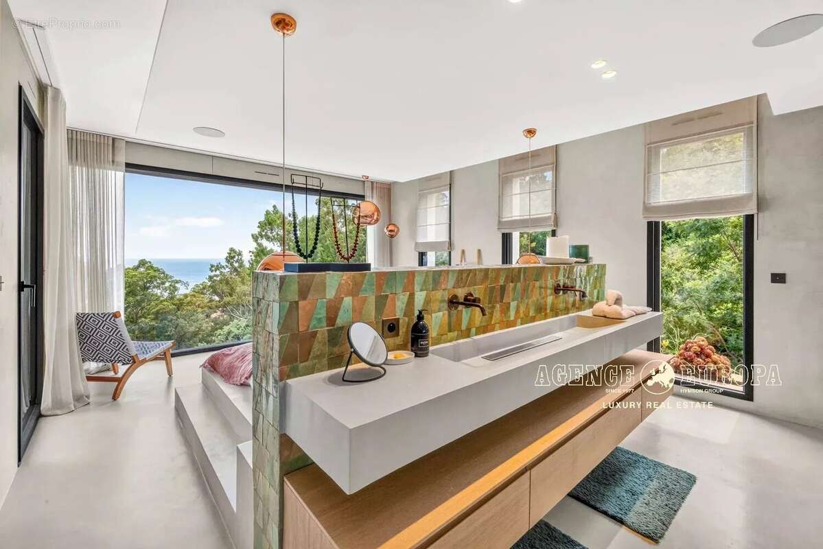Super cannes - villa contemporaine - vue mer - photo 13