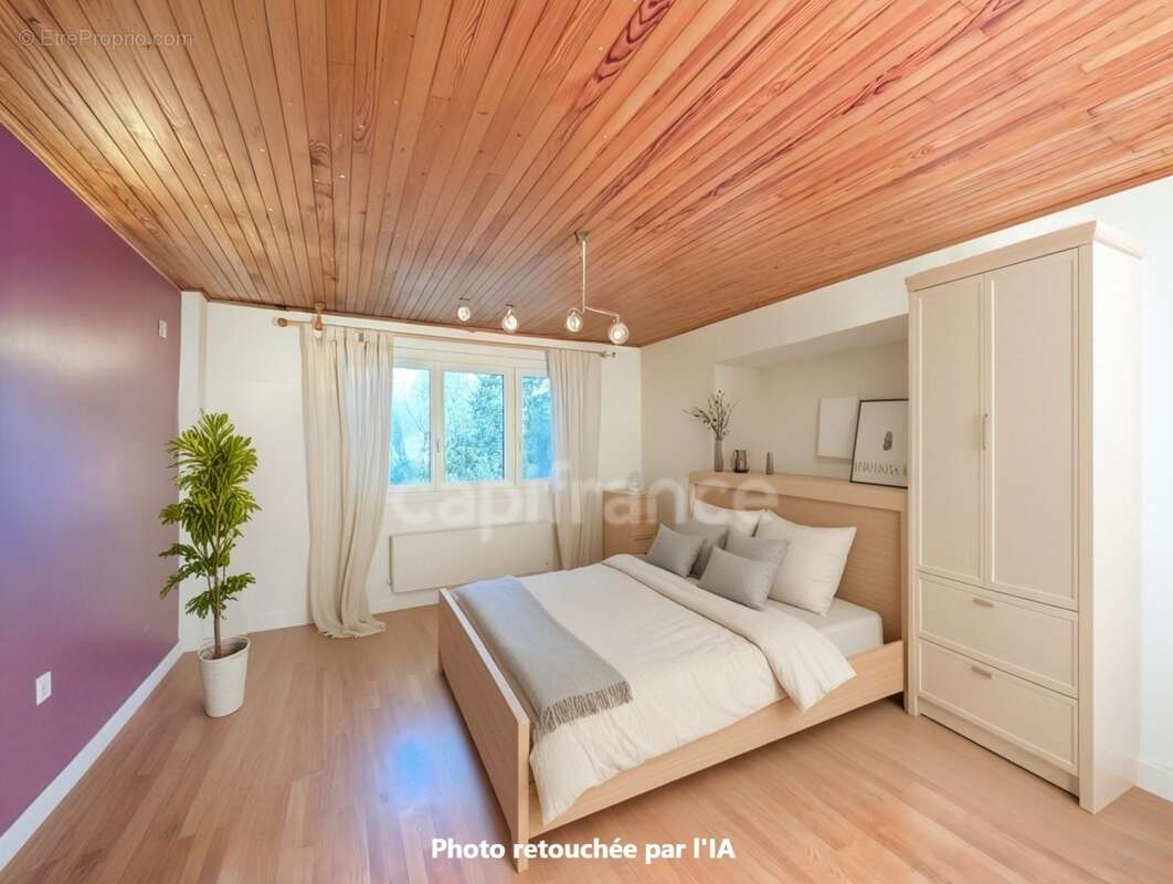 A vendre à 5 mn de Chalon-Sur-Saône (71) cette villa authentique de 189 m² 7 pièces 5 chambres 1 bureau et terrain de 2310 m² - photo 14