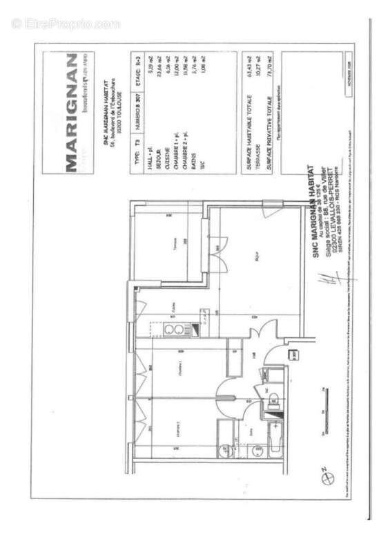 Appartement à COLOMIERS