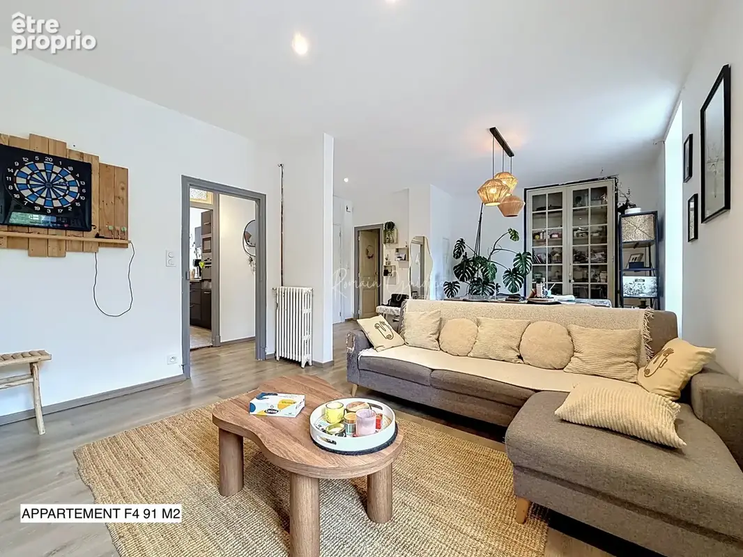 Lot de deux appartements: un f4 de 91 m2 et un f2 de 38 m2 - photo 3