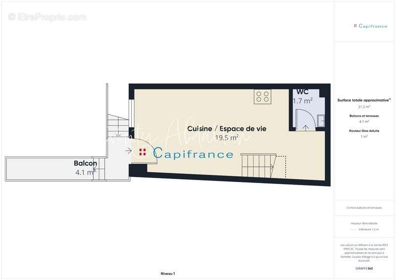 Appartement à ALBERTVILLE