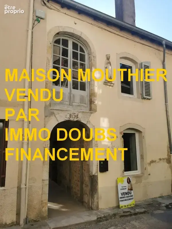 Maison à MOUTHIER-HAUTE-PIERRE