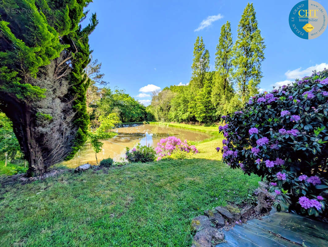 Exclusivité : magnifique maison et son étang privatif   paimpont (35380) avec cht immobilier - photo 56
