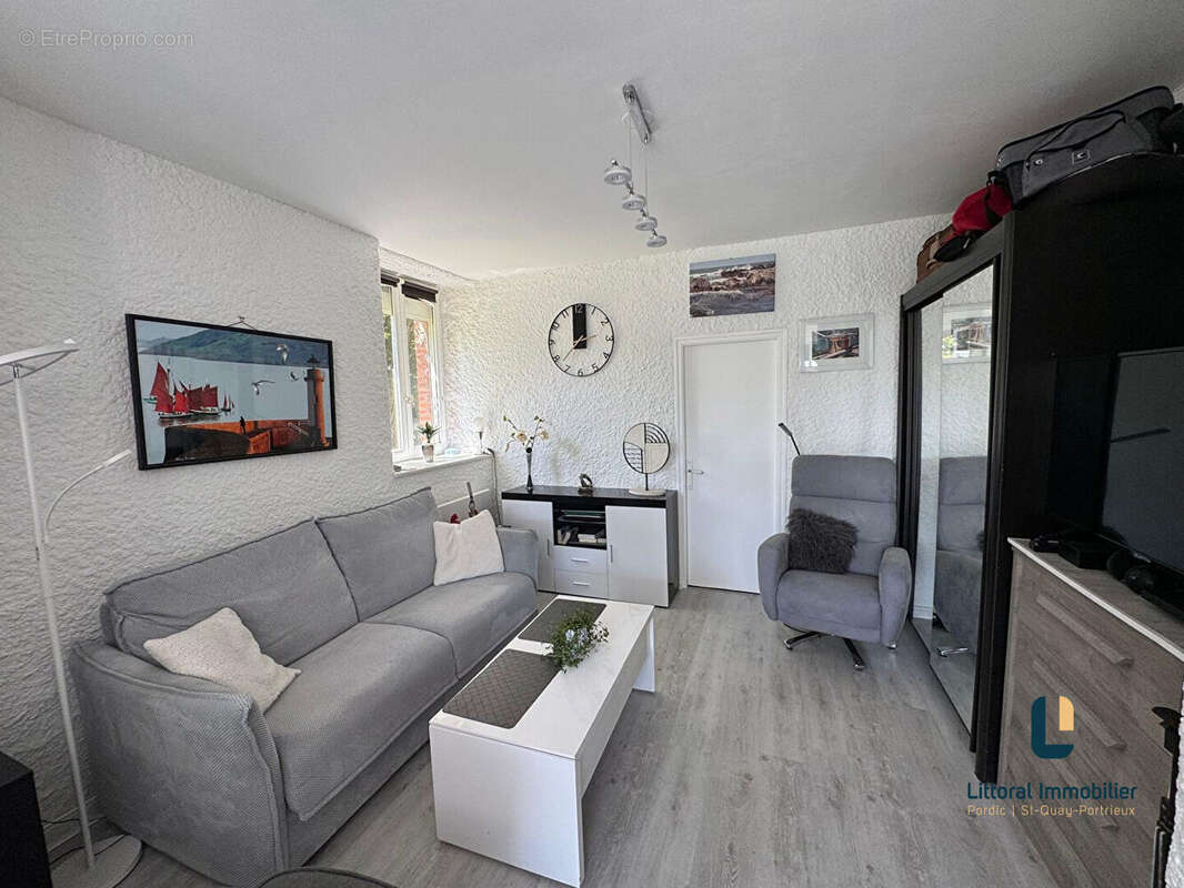 Très rare T1 bis proche mer avec terrasse - St Quay Px - photo 4