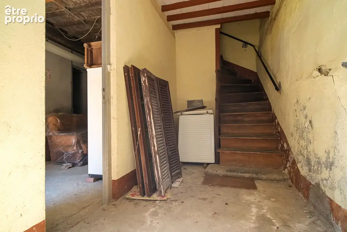 CARCASSONNE - GREFFEIL - Maison de village en pierre  T6 139m² (80m² hab.)  avec remise attenante et vue dégagée - photo 7