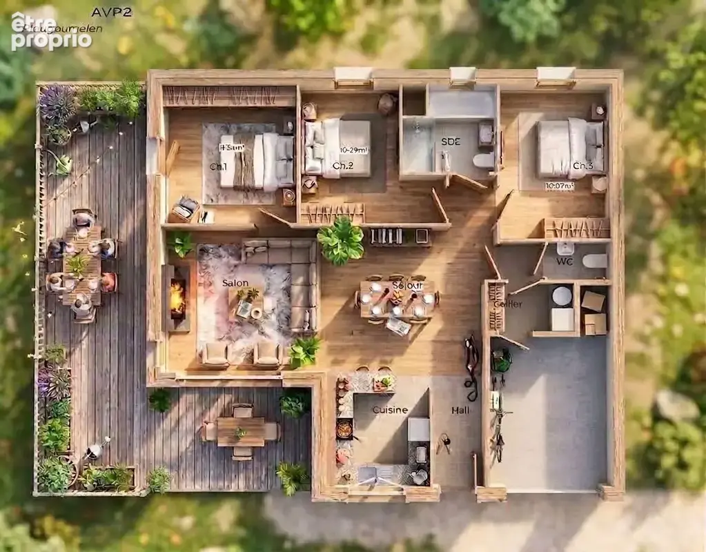 Terrain à bâtir de 347 m² à PLOUGOUMELEN (56) - photo 3