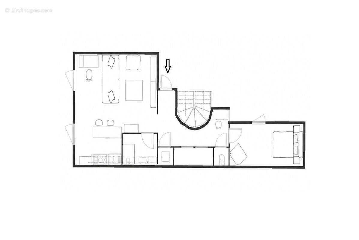 Appartement à PARIS-18E