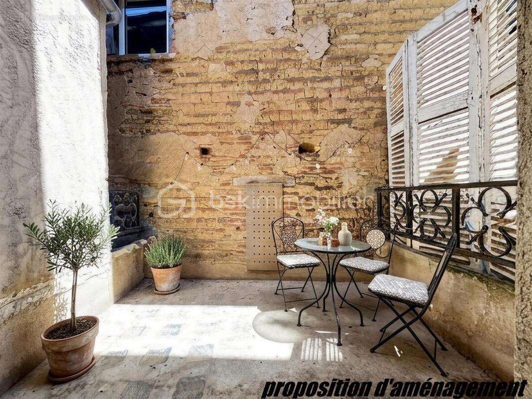 Maison de ville avec terrasse - rabastens - photo 4